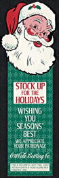 #CC458 - Coca Cola Carton Insert with Free Christmas Gift Tag