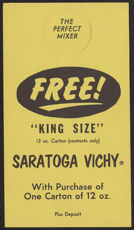 #SOZ061  - Saratoga Vichy Soda Bottle Hanger