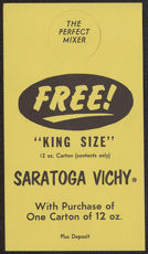 #SOZ061  - Saratoga Vichy Soda Bottle Hanger