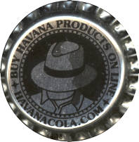 #BF032 - Group of 10 Havana Cola Plastic Lined Soda Caps