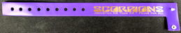##MUSICBQ0288 - Group of 3 Scorpions Concert Wrist Bands - Acoustica Me Tour