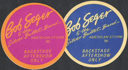 ##MUSICBP0097  - Pair of Bob Seger & the Silver...