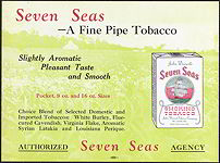 #SIGN065 - Seven Seas Pipe Tobacco Sign