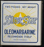 #DA060 - 1920 Silver Star Oleomargarine Box