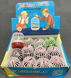 #TY917 - Singing Toy Bird Display with 12 Bird in Cages