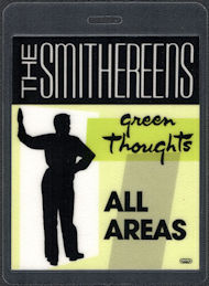 ##MUSICBP0503 - 1988 The Smithereens laminated backstage pass from the Green Thoughts Tour