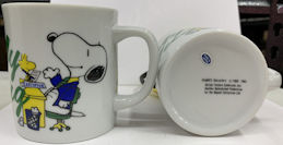 #CH485 - Snoopy and Woodstock Executive Occupational Mug - Japan