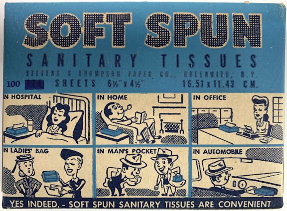 #CS504 - Full Box of Soft Spun Sanitary Tissues