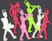 #TY412 - Brittle Hard Plastic Marching Soldier Charms