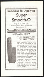 #UPaper183 - Super Smooth-O Razor Strop Brochure