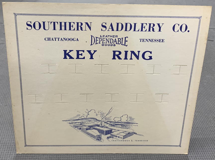 #CS637 - Easel Back Key Ring Counter Display