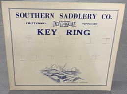 #CS637 - Easel Back Key Ring Counter Display