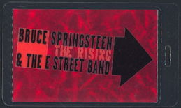 ##MUSICBP0320  - Bruce Springsteen & The E Street Band Laminated OTTO Backstage pass from The Rising Tour