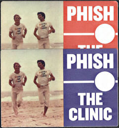 ##MUSICBP0662 - Pair of PHISH OTTO Backstage Passes from the from the 1999 Clinic Tour - Starsky and Hutch