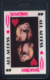 ##MUSICBP0116.1 - Stevie Nicks (Fleetwood Mac) Laminated Backstage Pass from the Other Side of the Mirror Tour