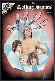 ##MUSICBQ0251 - January 1990 Rolling Stones Rock Fantasy Comic