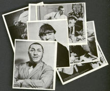 #Cards186 - Complete 8 Card Set of Three Stooge...