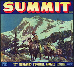 #ZLC099 - Summit Redlands Orange Crate Label