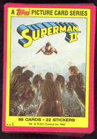 #Cards197 - Complete Superman 2 -  88 Card Set