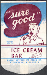 #PC097 - Sure Good Ice Cream Bar Wrapper