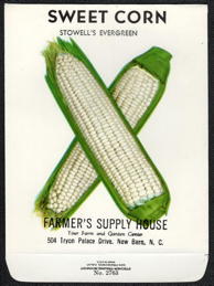 #CE208 - Stowell's Evergreen Sweet Corn Seed Packet - Farmer's Supply