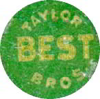 #TOBACCO006 - Taylor Bros. Best Tobacco Tag