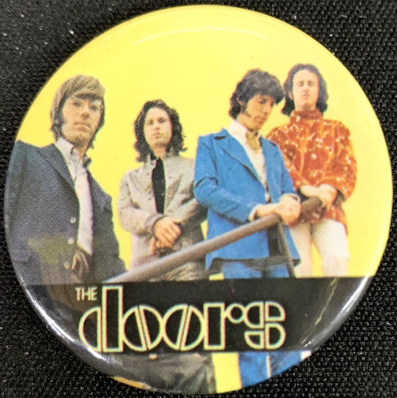 1986 The Doors Licensed Pinback Button from 