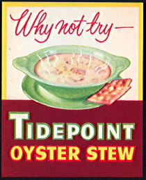 #SIGN192 - Small Tidepoint Oyster Stew Grocery ...