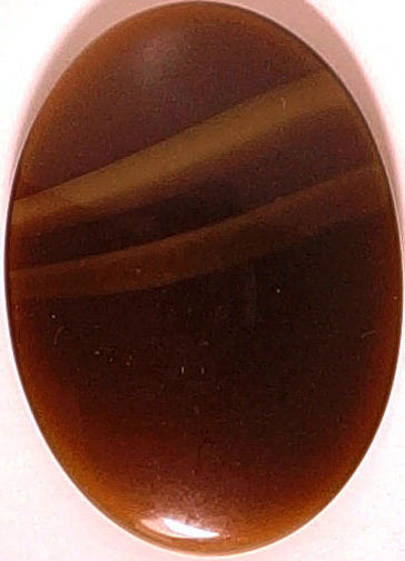 #BEADS0511 - Large 24mm Oval Tiger Eye Glass Cabochon - As low as 35¢ each