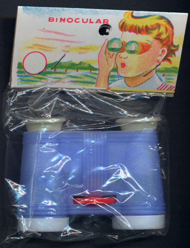 #TY626 - Toy Binoculars in Header Bag