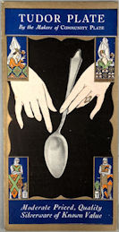 #UPaper202 - Art Deco Style Brochure for Tudor Plate Silverware (Oneida)
