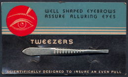 #CS377 - Tweezers on a Display Card Picturing a...