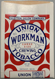 #TOP081 - Group of 12 Union Workman Tobacco Bags