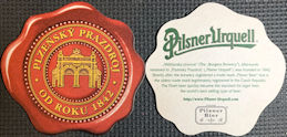 #TMSpirits104 - Pilsner Urquell Beer Coaster - Czech Republic