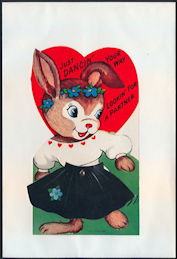 #HH211 - Large Diecut Mechanical Valentine with...