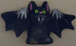 #HH233 - Plush Halloween Vampire Bat Decoration