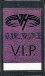##MUSICBP0082  - Van Halen Laminated OTTO Backstage pass from the 1991/92 For Unlawful Carnal Knowledge Tour