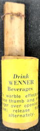 #SOZ024 - Wenner Beverages Bamboo Toy Advertising Warblers