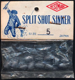 #BHSports126 - Pack of Bestmade Split Shot Sinkers