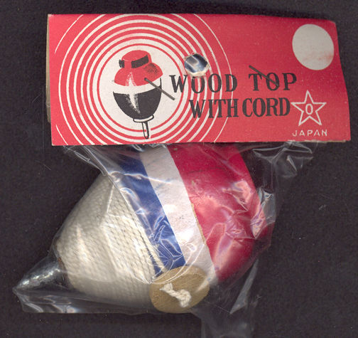 #TY404 - Wooden Top in Original Package
