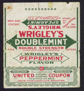 #PC091 - 1930s Wrigley's Gum Wrapper