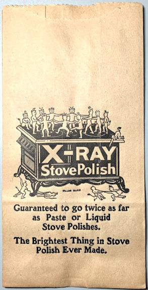 #CS566 - Turn of the Century X-Ray Stove Polish Bag