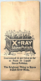 #CS566 - Turn of the Century X-Ray Stove Polish Bag