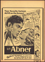 #CH326-02  - Rare 1940 Li'l Abner Movie Pos...