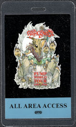 ##MUSICBP0068 - 1989 Aerosmith OTTO ALL Area Access Laminated Backstage Pass from the Pump World Tour - Graveyard