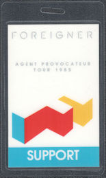 ##MUSICBP1984 - Scarce 1985 Foreigner Laminated...