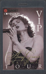 ##MUSICBP0762 - Amy Grant Perri Laminated VIP Backstage Pass from the 1997 Chrismas Tour