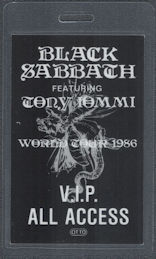 ##MUSICBP2130 - Rare Black Sabbath OTTO Laminat...