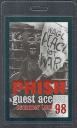 ##MUSICBP1899 - PHISH Laminated Guest Access 98...