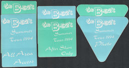 ##MUSICBP0957 - 6 Different B-52's OTTO Cloth All Access Pass from the 1994 Summer Tour